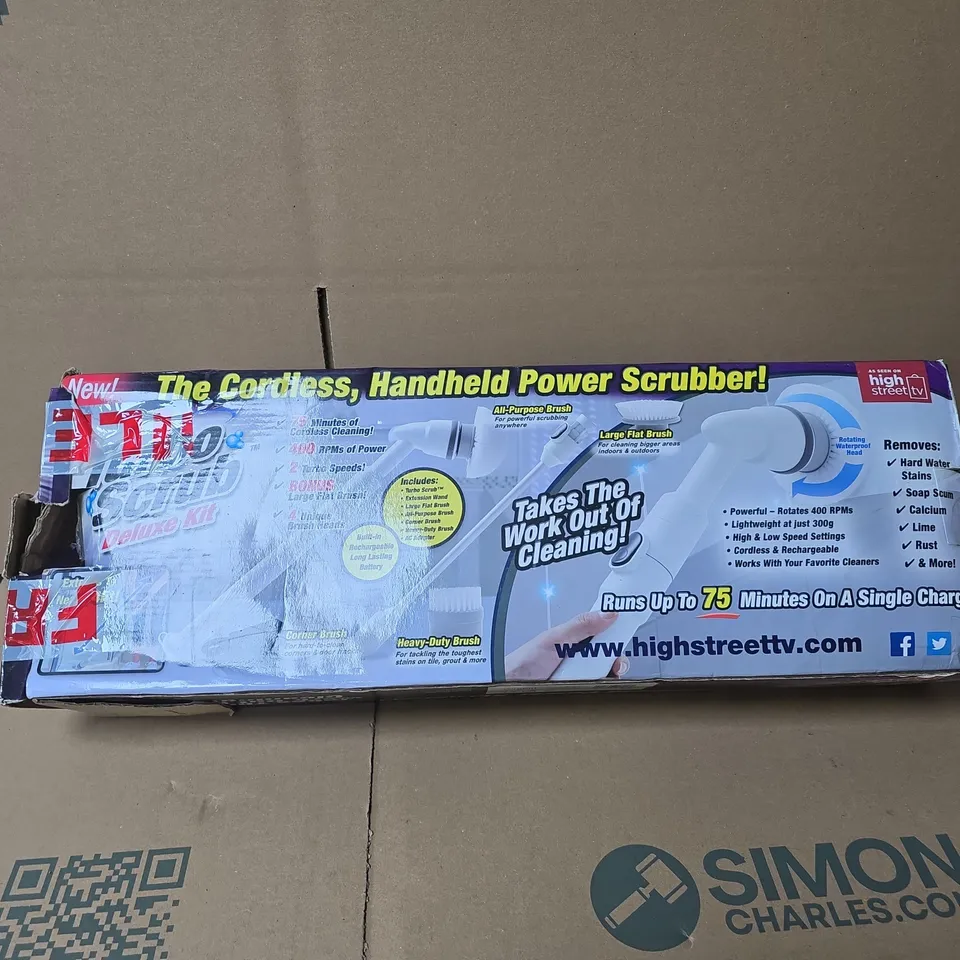 TURBO SCRUB DELUXE KIT BOXED