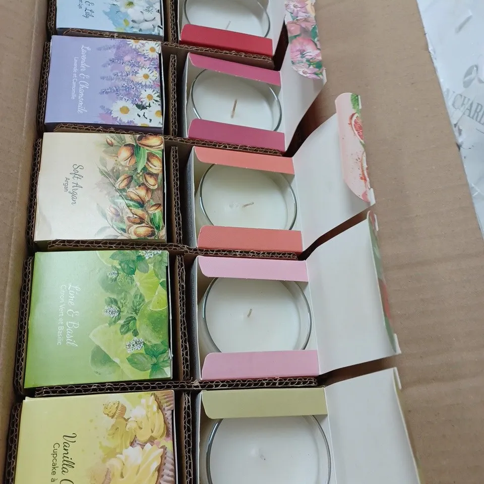 PRICES CANDLES SET OF 10 JAR CANDLES IN GIFT BOXES