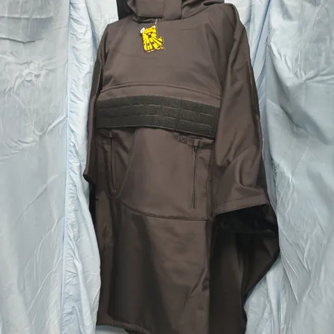 Grenade E.G. Sniper Poncho – Black Tactical Rain Poncho