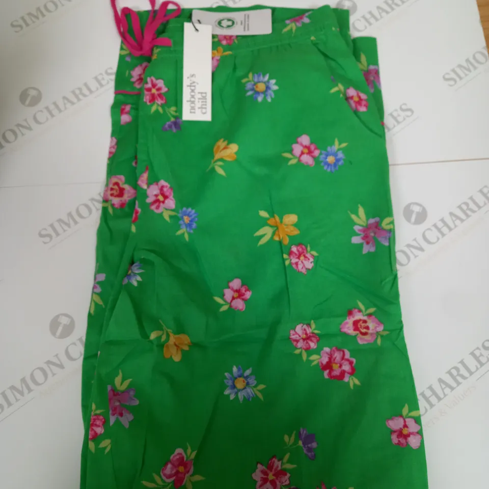 NOBODYS CHILD CAMI TOP AND LONG LEG PYJAMAS SIZE 10-12