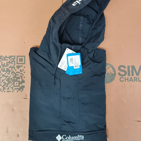 COLUMBIA CHALLENGER ANORAK IN BLACK SIZE XL
