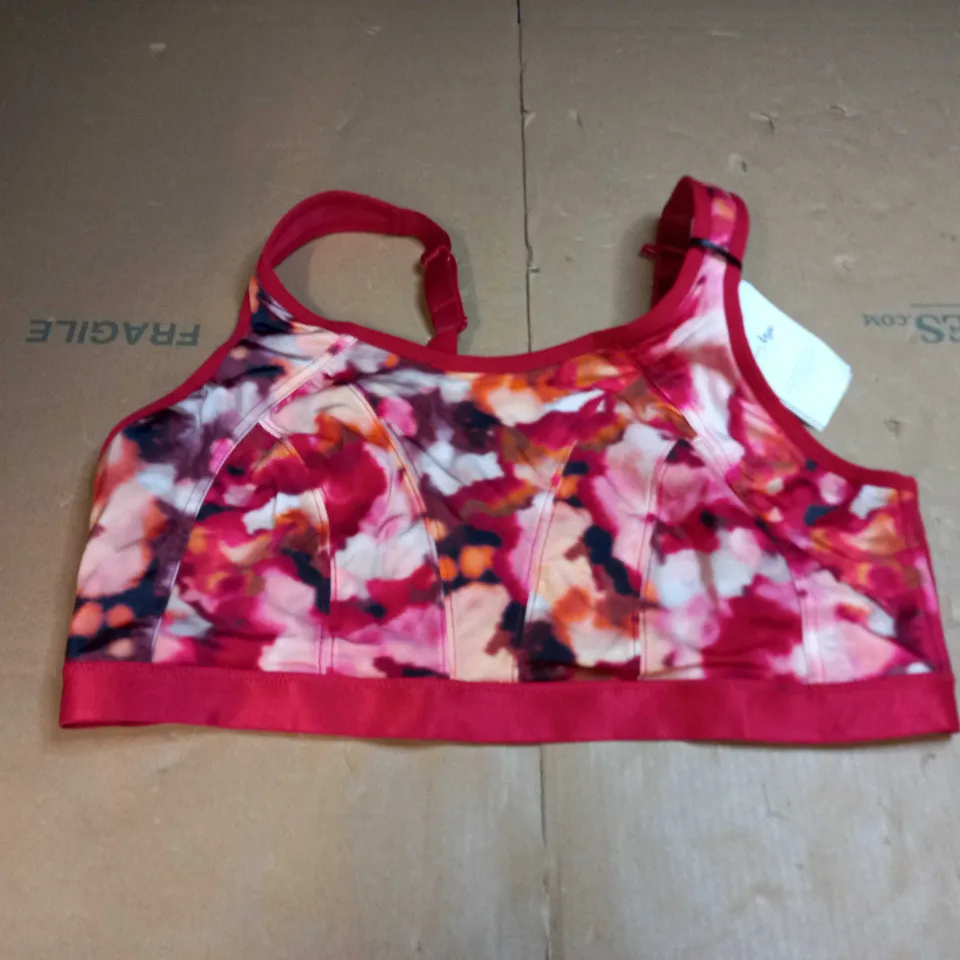 POUR MOI SPORTS BRA TIE DIE - 38D
