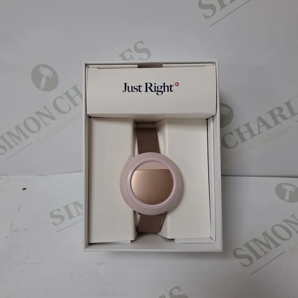 BOXED EMBR LABS WAVE 2 COOLING & WARMING WRISTBAND IN ROSE GOLD
