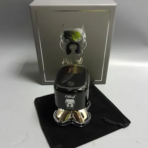 BOXED PITBULL SKULL SHAVE GOLD PRO