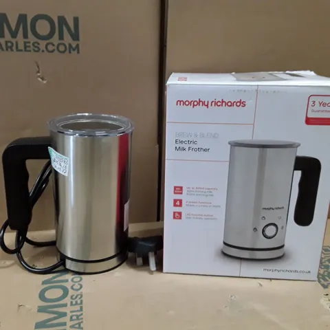 BOXED MORPH RICHARD'S ELECTRIC MILK FROTHER 210003