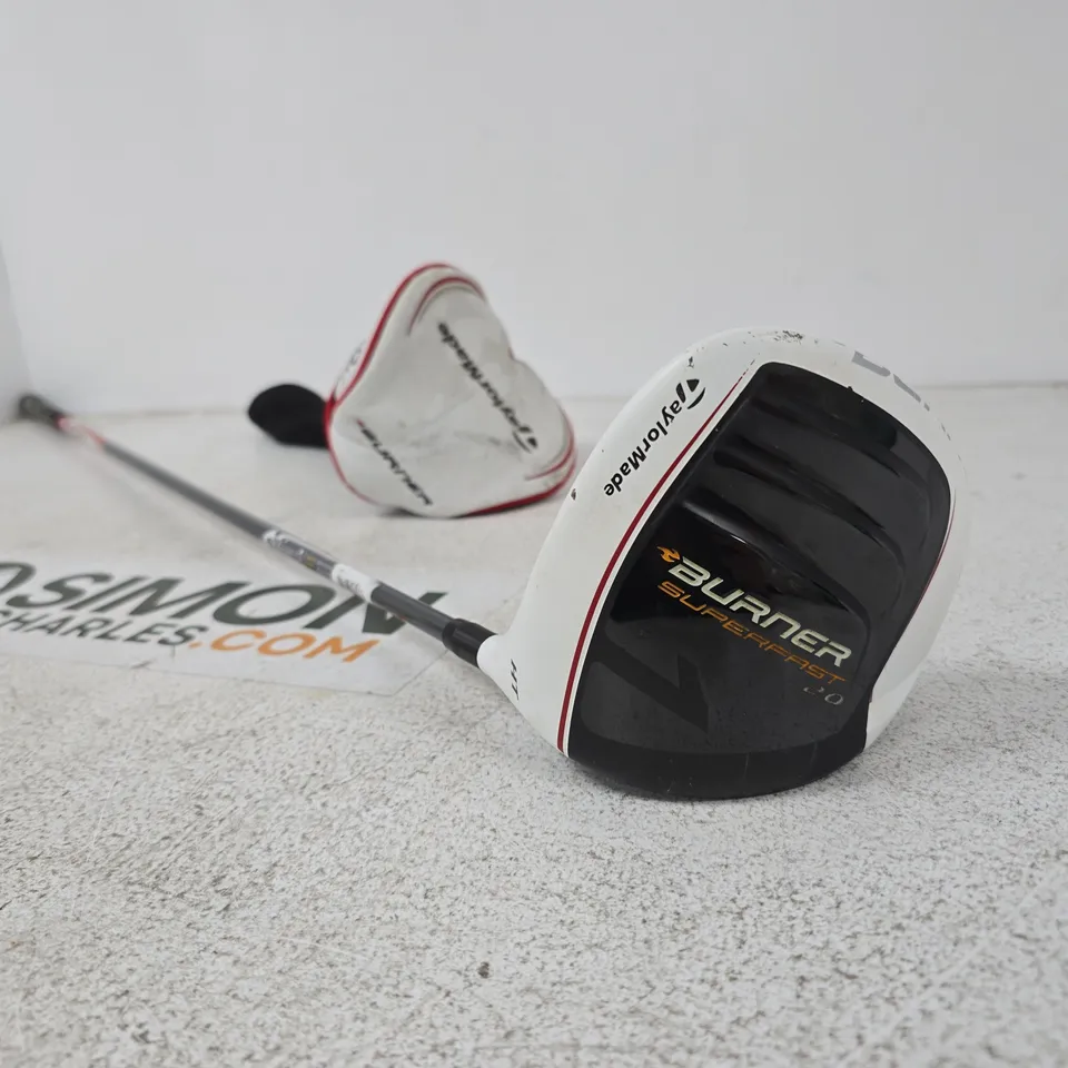 TAYLORMADE BURNER SUPERFAST 2.0 DRIVER WITH MATRIX OZIK XCON SHAFT (FLEX M)