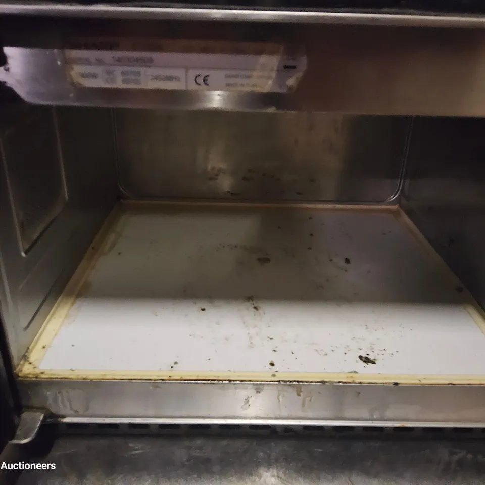 SHARP COMMERCIAL MICROWAVE R-1900M