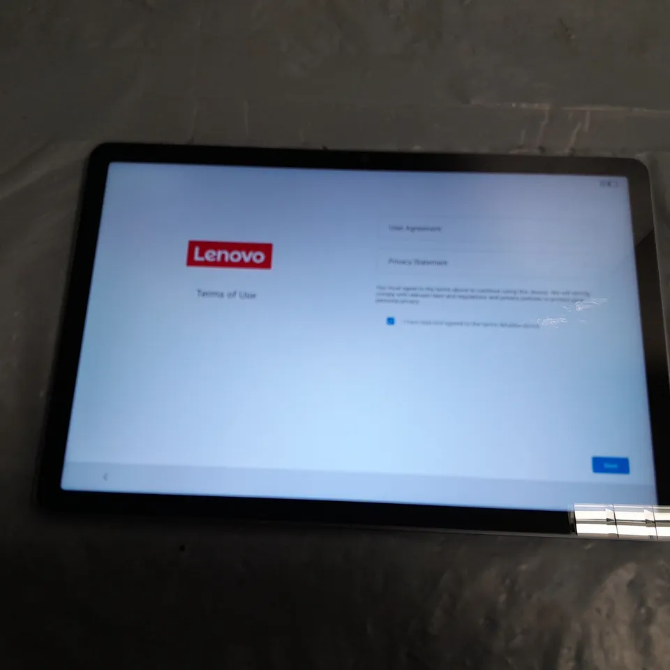 BOXED LENOVO TAB+ TABLET IN LUNA GREY