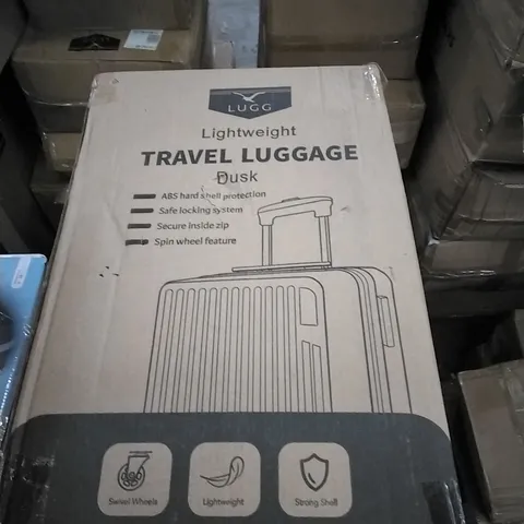 BOXED LUGG LIGHTWEIGHT TRAVEL LUGGAGE CASE - DUSK