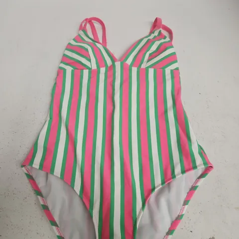 BODEN STRIPED ONE-PIECE SWIMSUIT – UK 12L (US 8L)