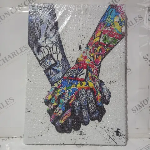 UNBRANDED GRAFFITI STYLE CANVAS ART PRINT