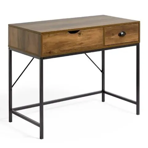 BOXED SYMERTON DRESSING TABLE WITH MIRROR