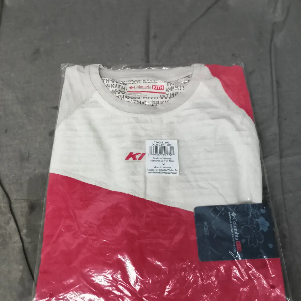 COLUMBIA X KITH OMNI-HEAT INFINITY TOP – MEN'S UK L 