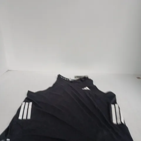 ADIDAS VEST TOP , BLACK, UK SIZE L (USA L, CDN L)