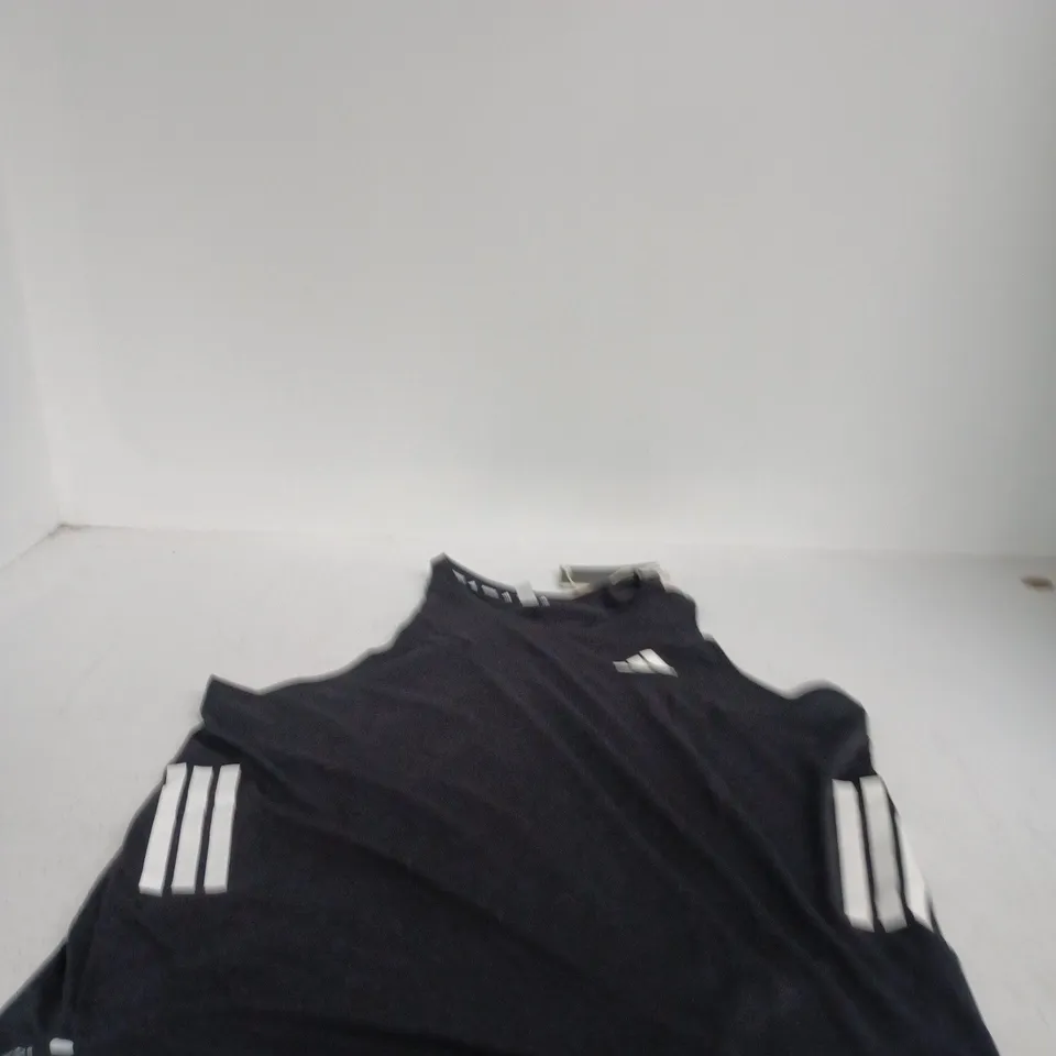ADIDAS VEST TOP , BLACK, UK SIZE L (USA L, CDN L)