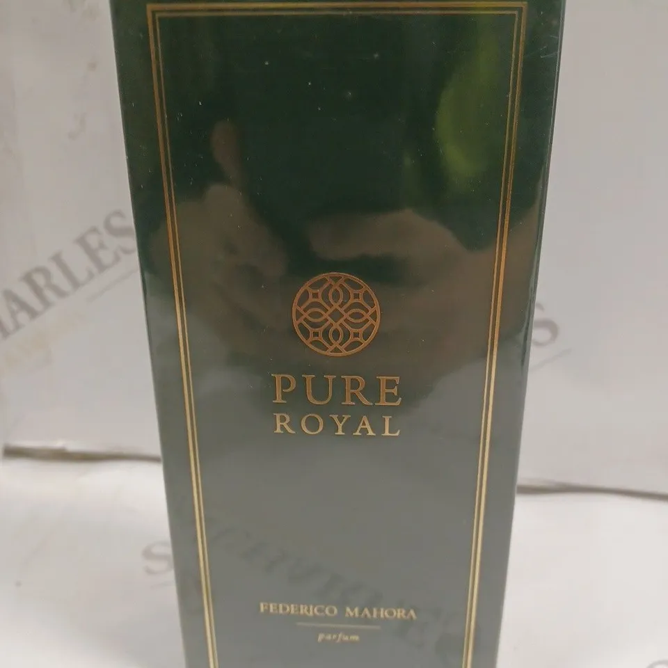 BOXED AND SEALED FEDERICO MAHORA PURE ROYAL PARFUM 50ML