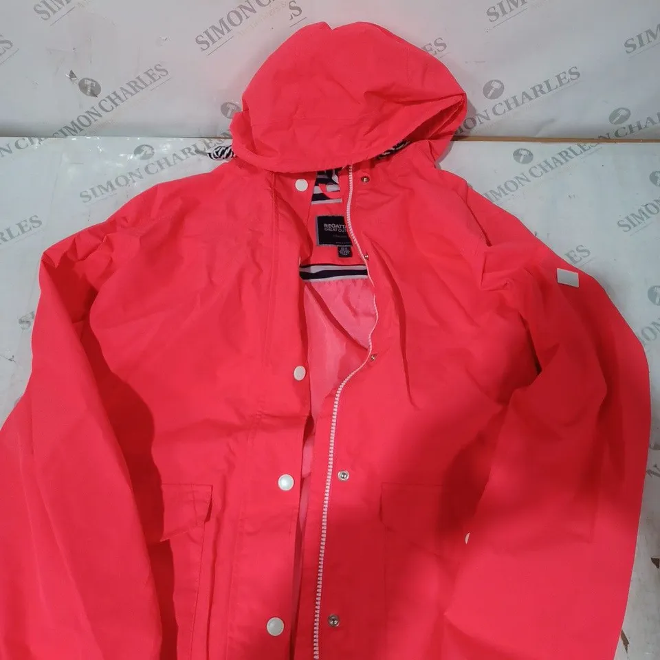REGATTA PINK LIGHTWEIGHT COAT - UK 12 
