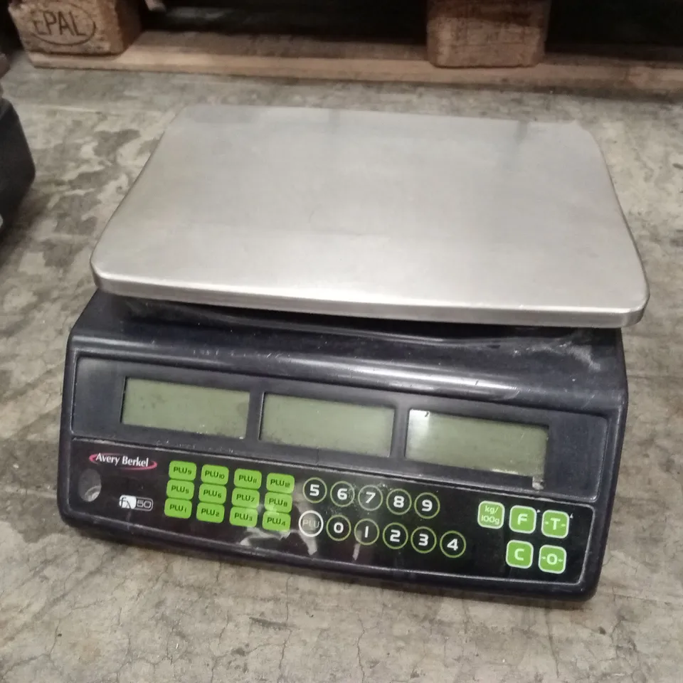 AVERY BERKEL FX50 COUNTER SCALES