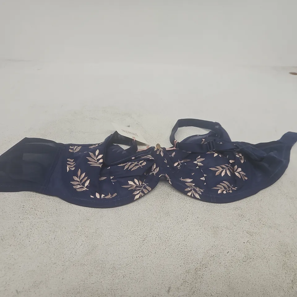 PANACHE TANGO BALCONY BRA – NAVY/CHAMPAGNE, UK 38FF