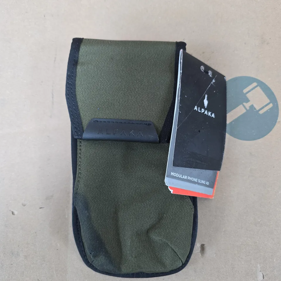 ALPAKA MODULAR PHONE SLING V2 – OLIVE GREEN