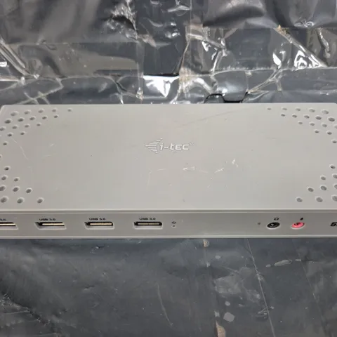 I-TEC CADUAL4KDOCKUK USB-C/-A DUAL 4K DISPLAY 13-PORT DOCKING STATION - GREY