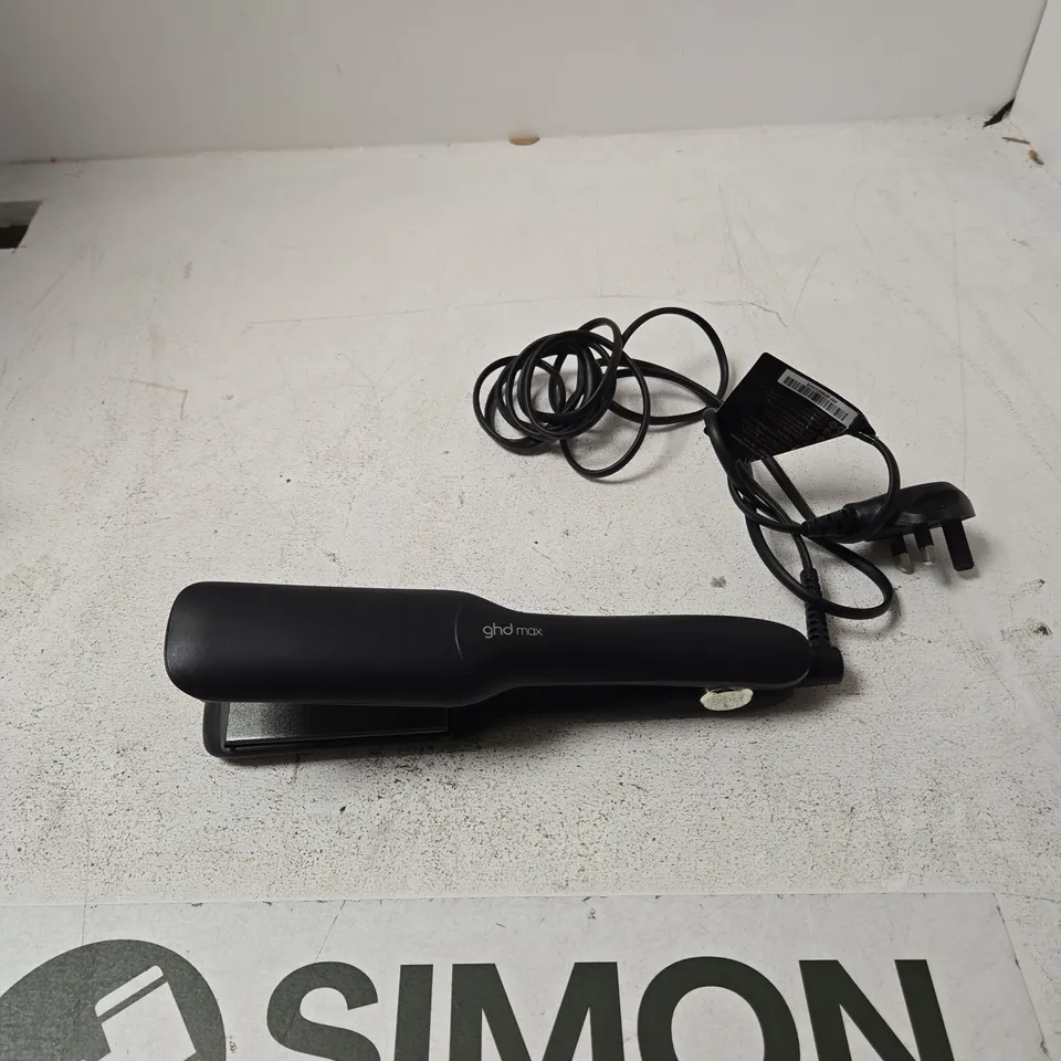 GHD MAX HAIR STRAIGHTENER – BLACK (MODEL S7N421)