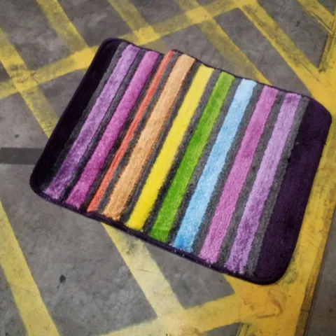 BRAND NEW PACO HOME SALAMANCA BATH MAT IN MULTICOLOURED - 40×55CM