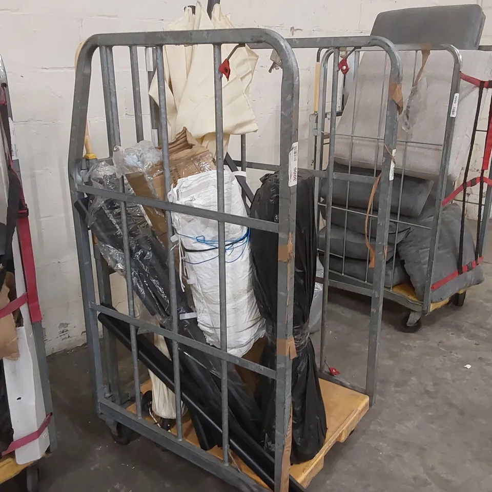 CAGE CONTAINING ASSORTED CONSUMER PRODUCTS // CAGE NOT INCLUDED 