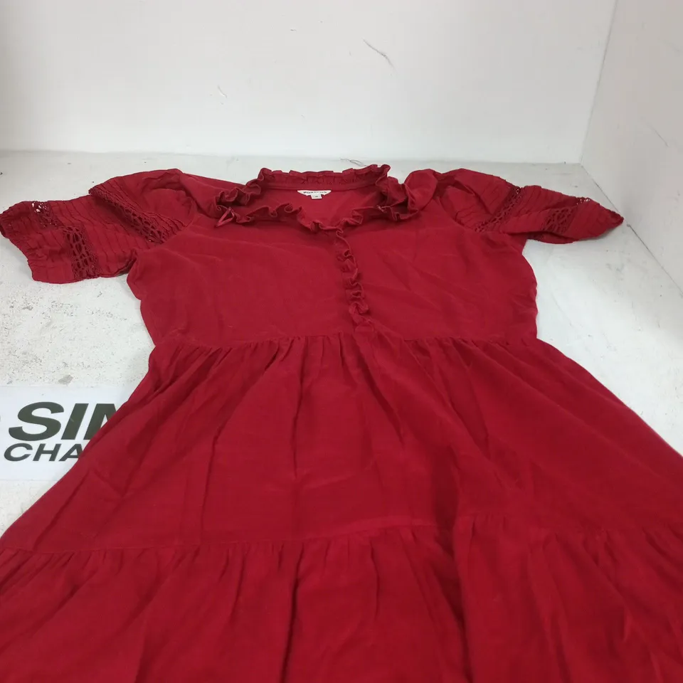 MONSOON RED DRESS – UK M
