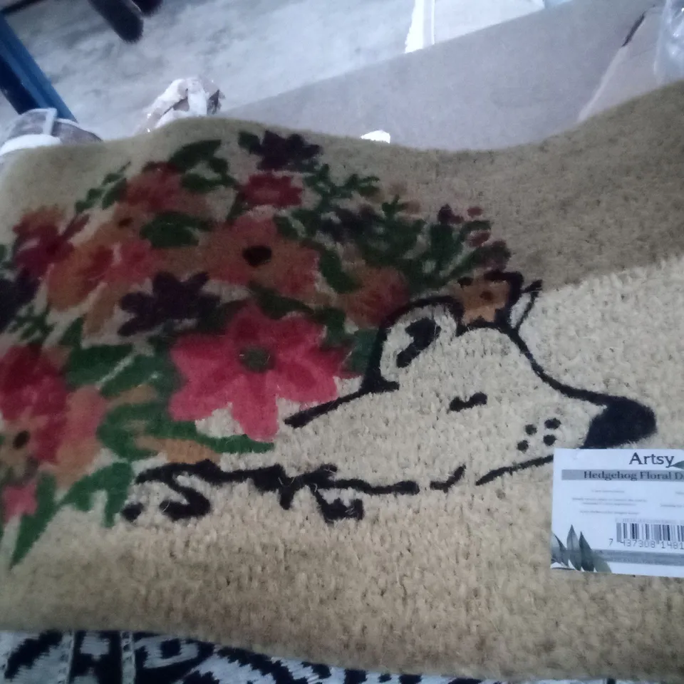 FLOWER HEDGEHOG DOORMAT 75 * 45CM