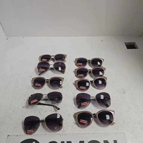 BOX OF APPROXIMATELY 40 ASSORTED PAIRS OF SUNGLASSES