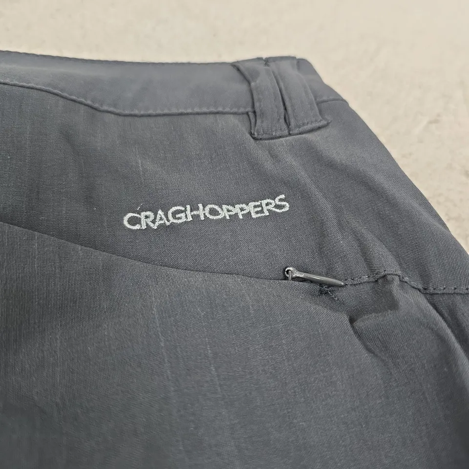 CRAGHOPPERS GREY TROUSERS UK16