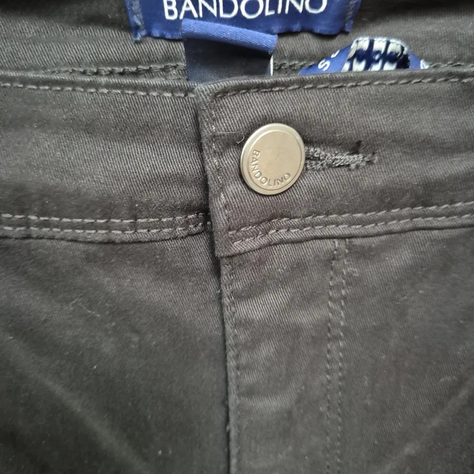 BANDOLINO SARABELLE BLACK WOMEN'S TROUSERS, US 14 / UK 18, STYLE 60413608-169