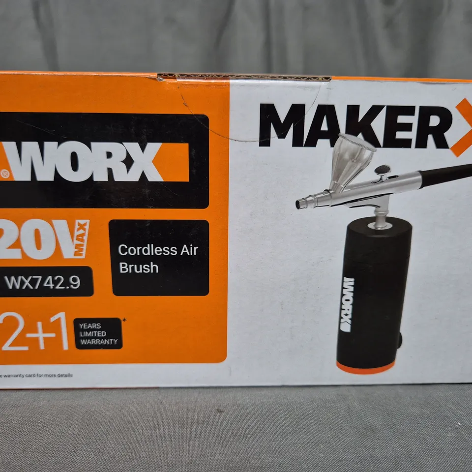 SEALED WORX MAKERX 20V CORDLESS AIRBRUSH 