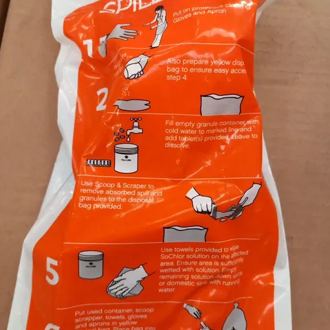 APPROXIMATELY 150 BIOHAZARD SPILL PACKS MJZ003