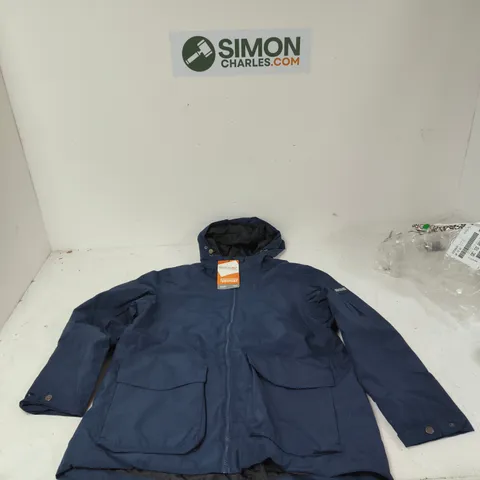 REGATTA GREAT OUTDOORS WOMEN'S HOODED JACKET β NAVY, UK 14 (EU 40)