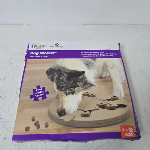 OUTWARD HOUND DOG WORKER PUZZLE TOY β SPIN, SCOOP & TREAT