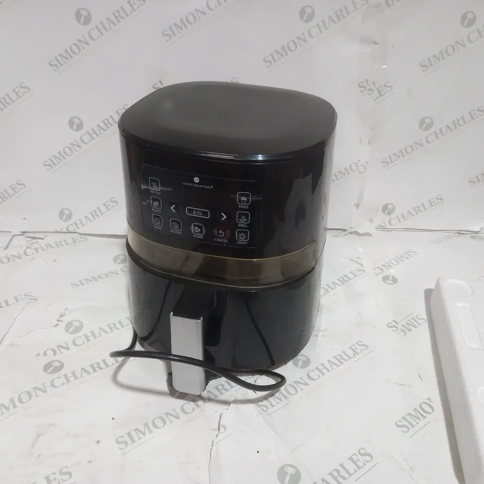 OUTLET COOK'S ESSENTIALS 4.0L AIR FRYER - BLACK