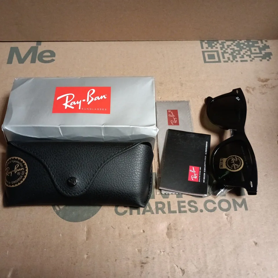 BOXED PAIR OF RAY BAN GLASSES WITH G-15 LENS IN CASE