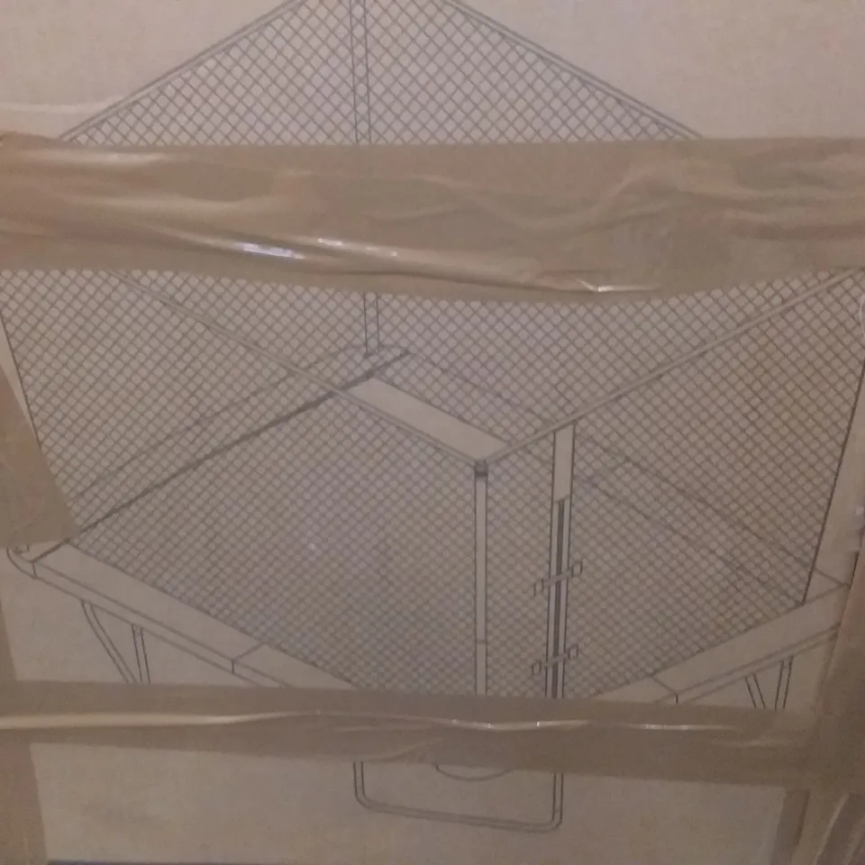 BOXED SPORTSPOWER 10' × 8' BOUNCE PRO RECTANGULAR TRAMPOLINE (2 BOXES)