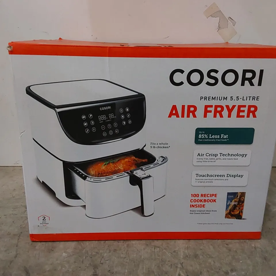 BOXED COSORI PREMIUM 5.5 LITRE AIR FRYER (1 BOX)