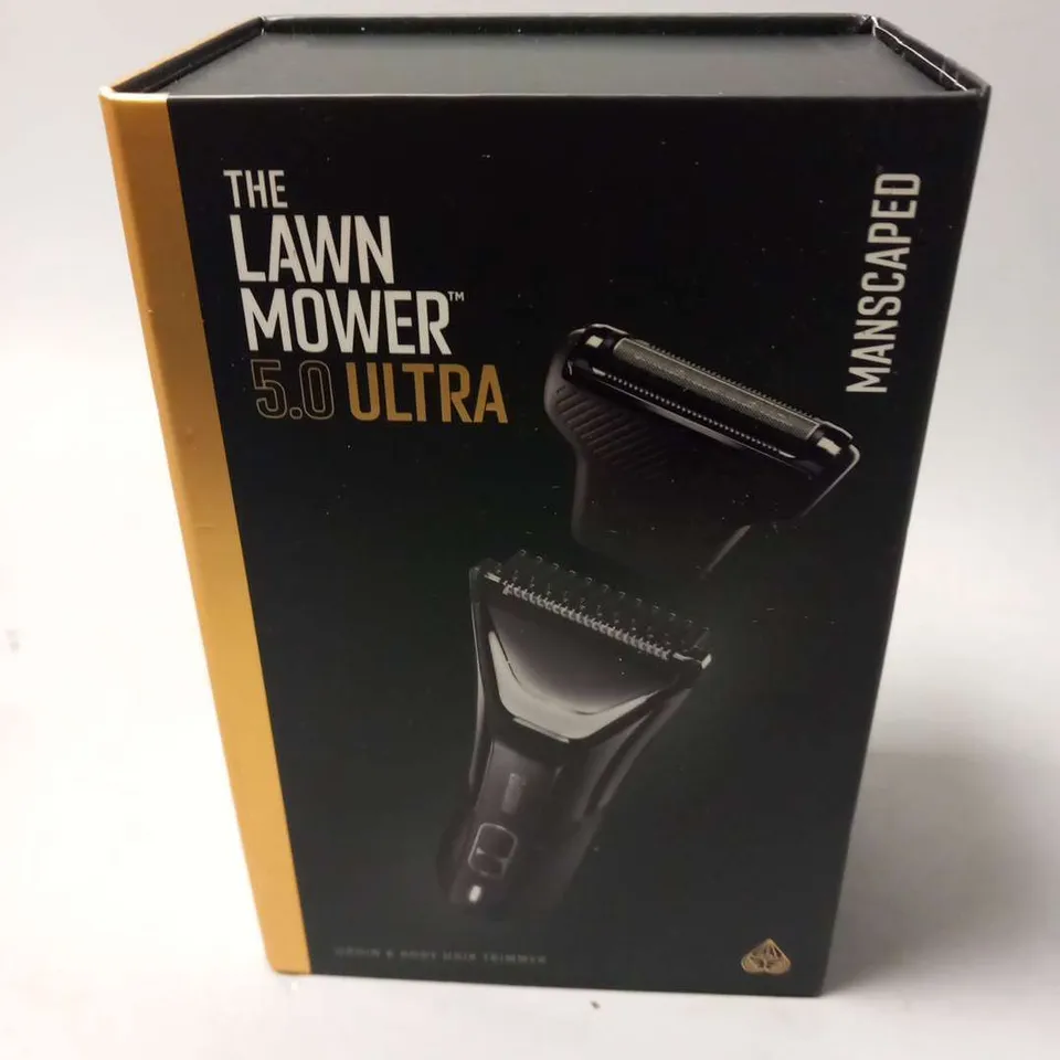 BOXED MANSCAPED THE LAWN MOWER 5.0 ULTRA GROIN AND BODY HAIR TRIMMER