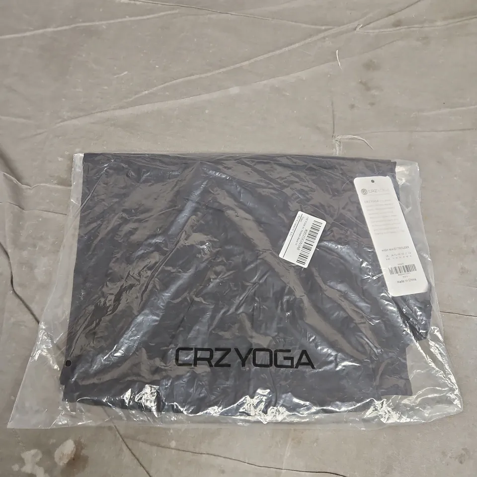 CRZ YOGA HIGH WAIST TROUSER – BLACK, UK 10