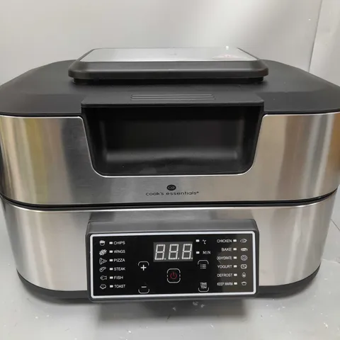 BOXED COOK'S ESSENTIALS GRILL & AIRFRYER 5.5L