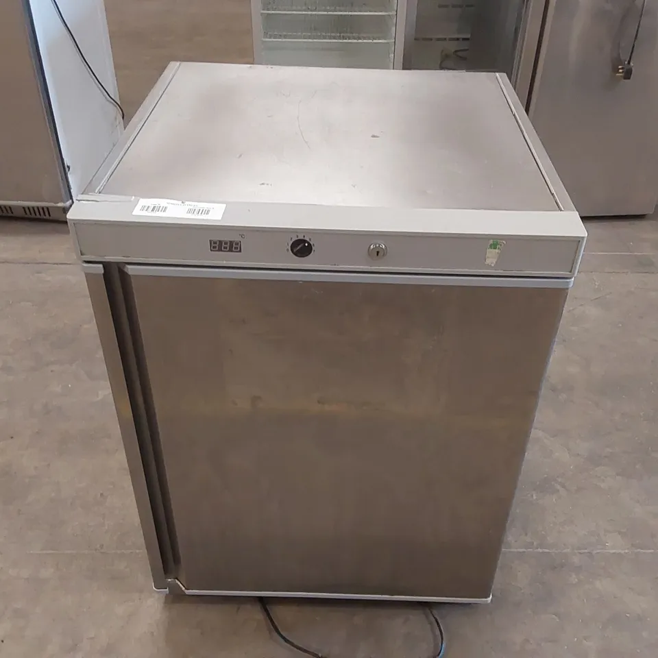 HUSKY COMMERCIAL SINGLE DOOR UNDER COUNTER FREEZER - FSS2H-SD-SS-UK-HT