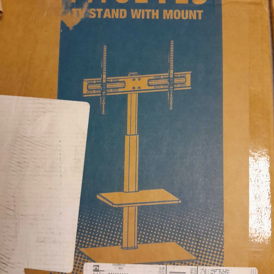 BOXED FITUEYES TV STAND WITH MOUNT