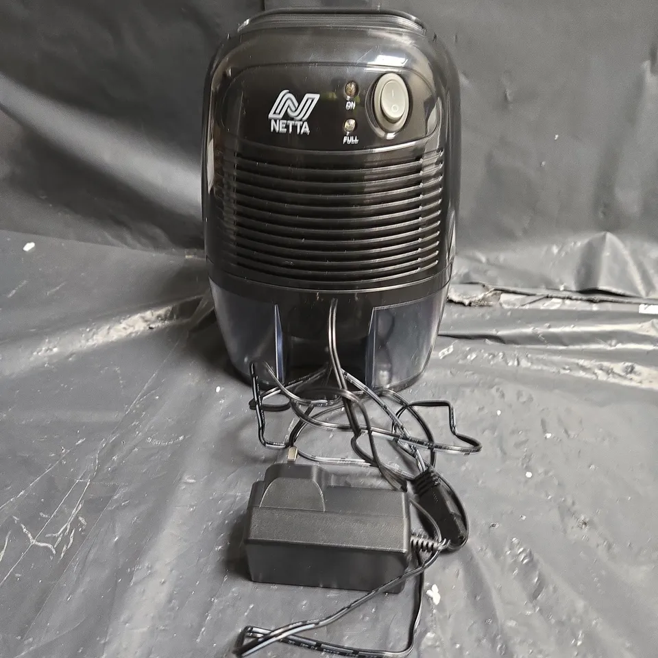 NETTA DEHUMIDIFIER 500ML DESKTOP PORTABLE WITH AUTO-OFF & FULL TANK LIGHT
