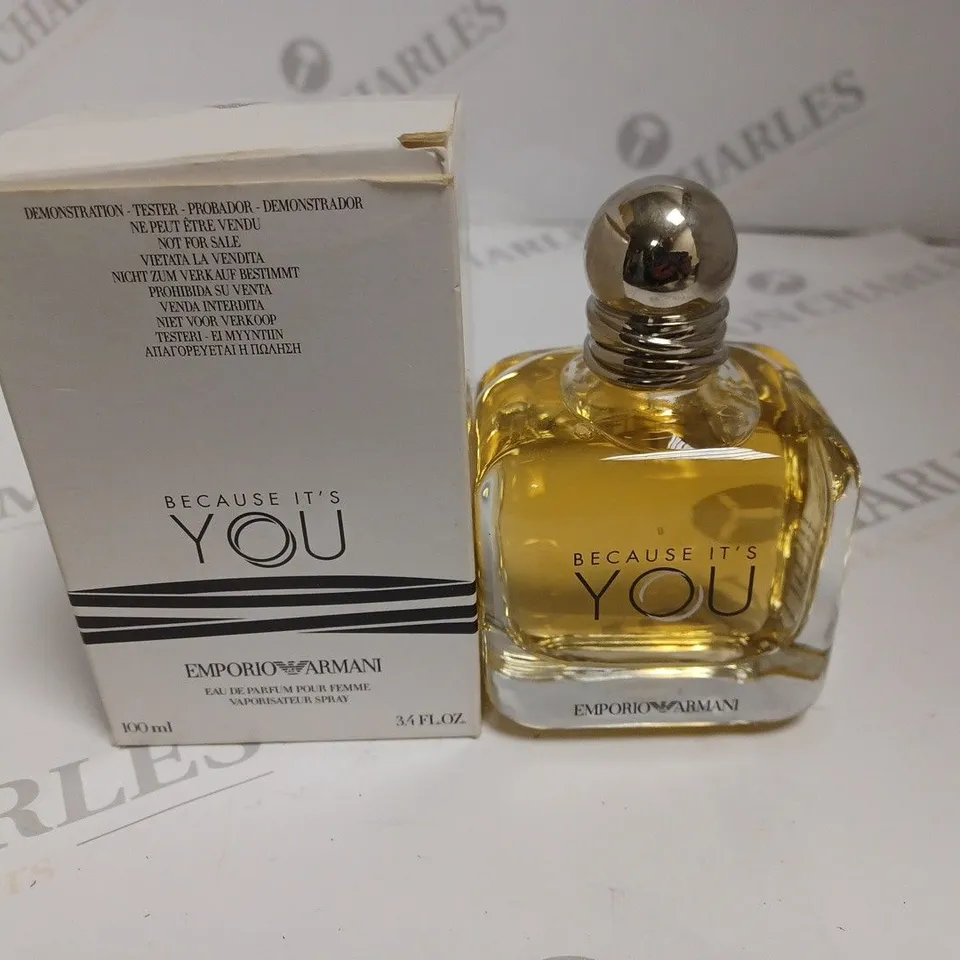EMPORIO ARMANI BECAUSE ITS YOU EAU DE PARFUM - 100ML