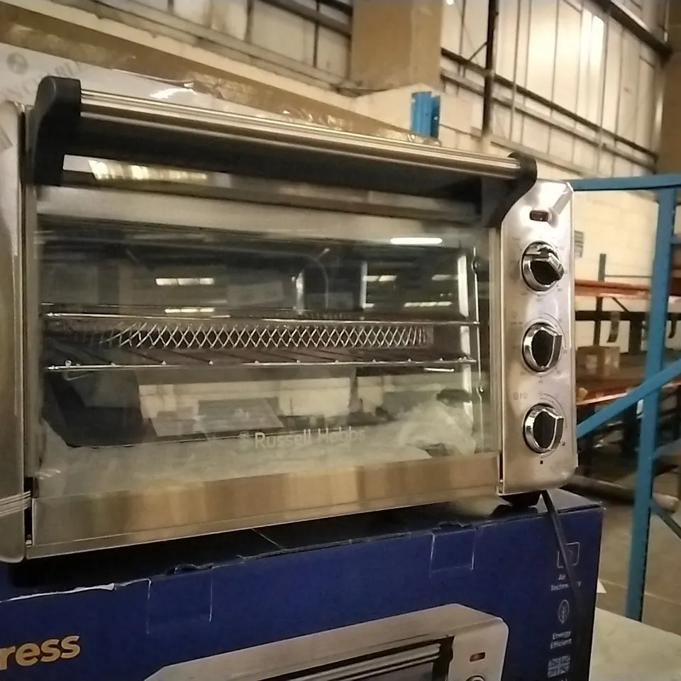BOXED RUSSELL HOBBS AIR FRY MINI OVEN