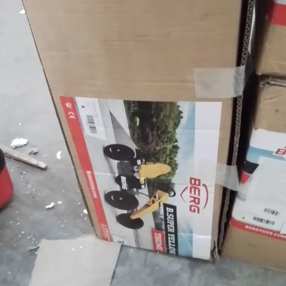 BERG YELLOW GO KART